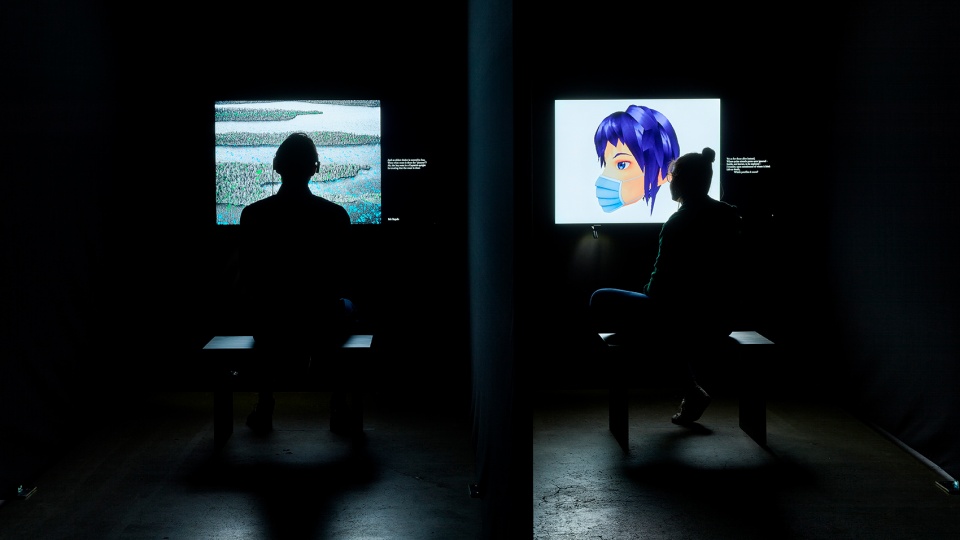 《A Species Between Worlds》展览空间设计丨MESH Architectures-18