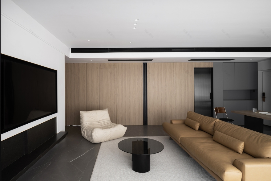 蓝润城 138㎡现代风四室两厅设计丨中国成都丨成都宏福樘设计-25