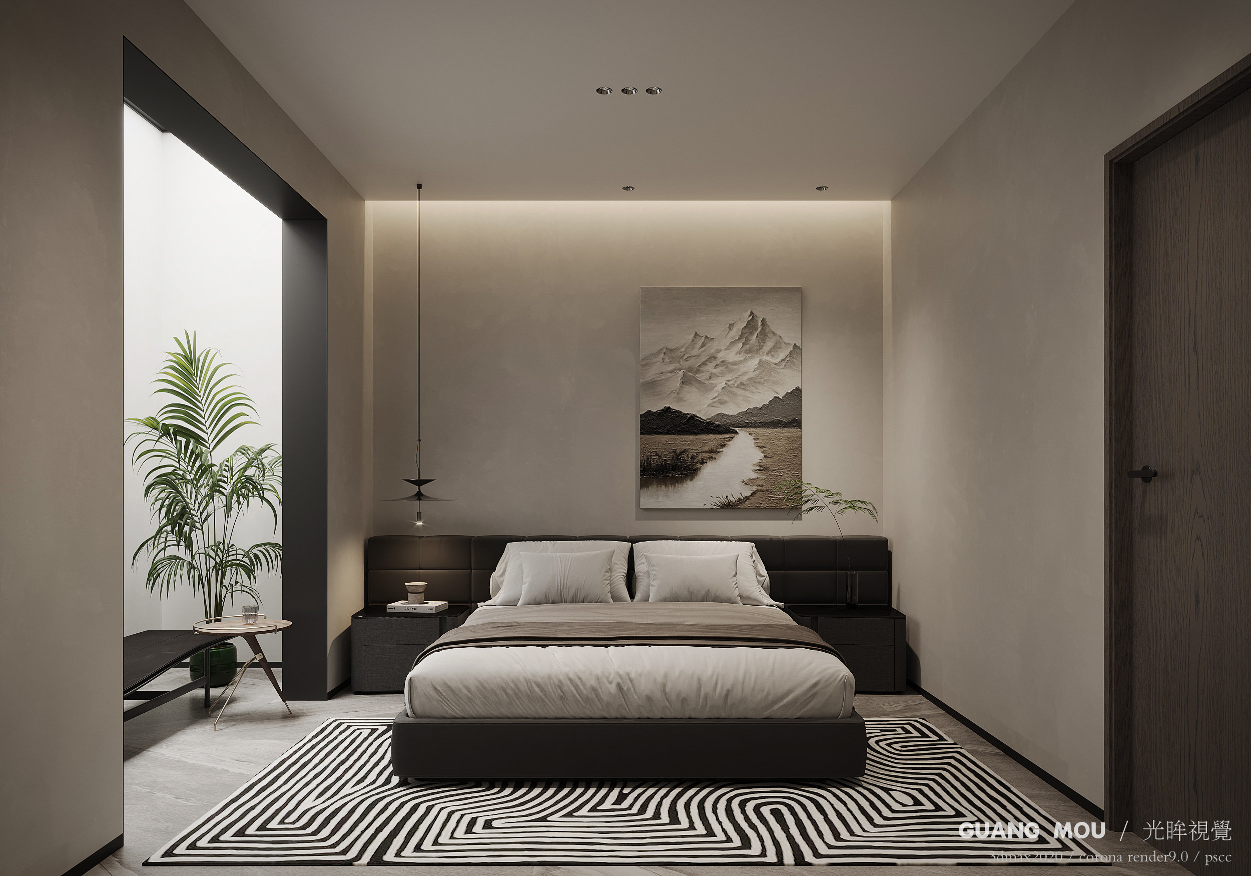 现代家居渲染丨苗子寒-10