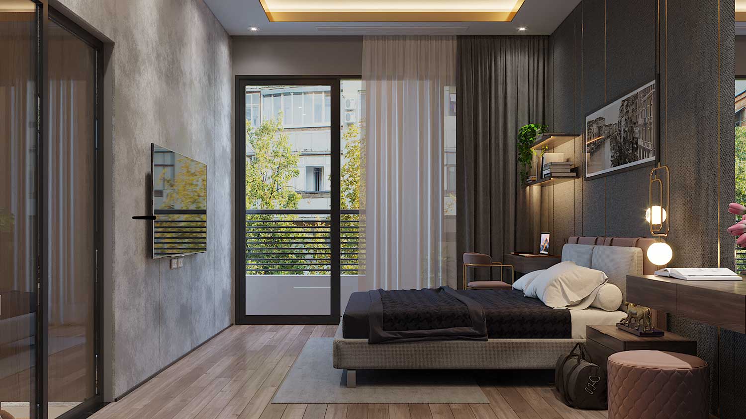 现代三层别墅设计案例,美观实用兼具-21