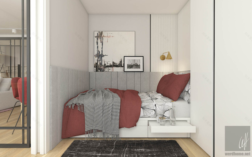 WERDHOME | Mieszkanie w Krakowie - projekt wnętrza-17