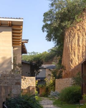 青墨设计 · 跃龙谷酒店丨中国洛阳丨青墨建筑设计（建筑,室内,施工图）,李上阳（景观）,方方（照明）