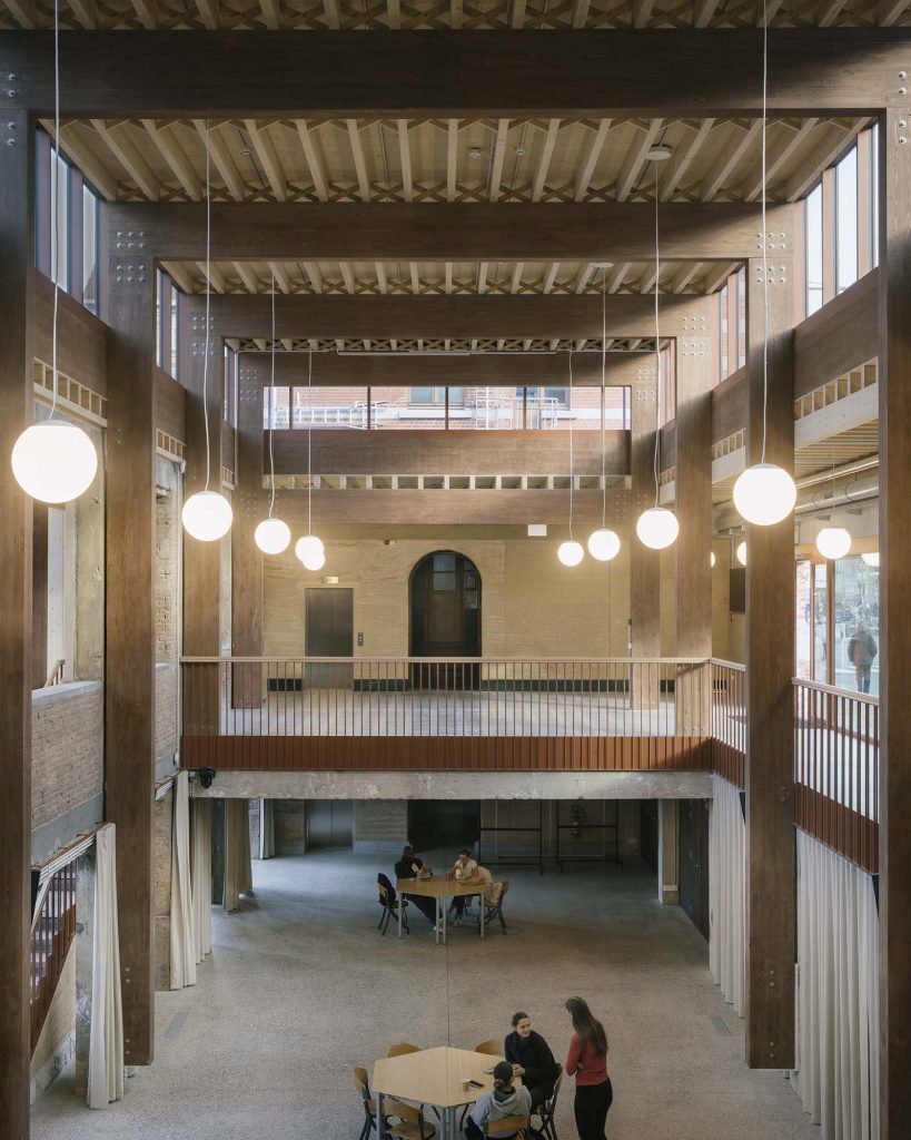 Usquare Feder大学建筑改造项目丨比利时-5