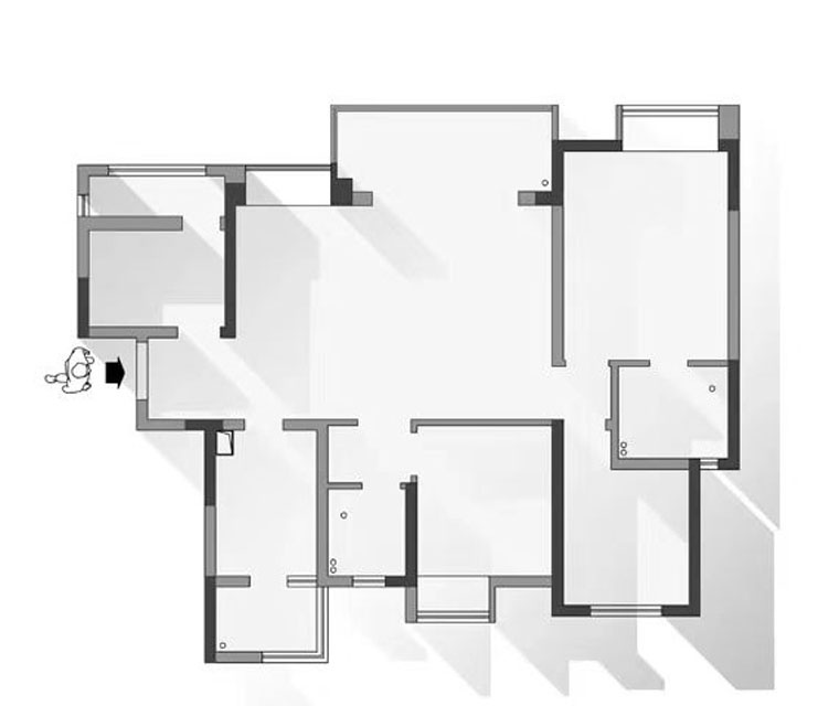 130㎡慵懒轻法式浪漫家丨中国自贡丨名筑设计-8