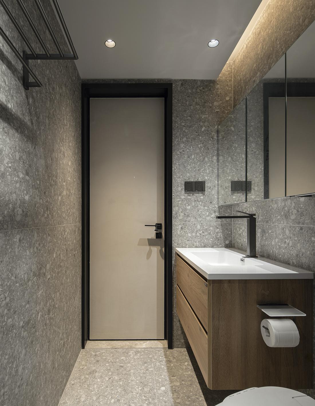 111㎡四口之家,低奢自然简约空间改造记-91