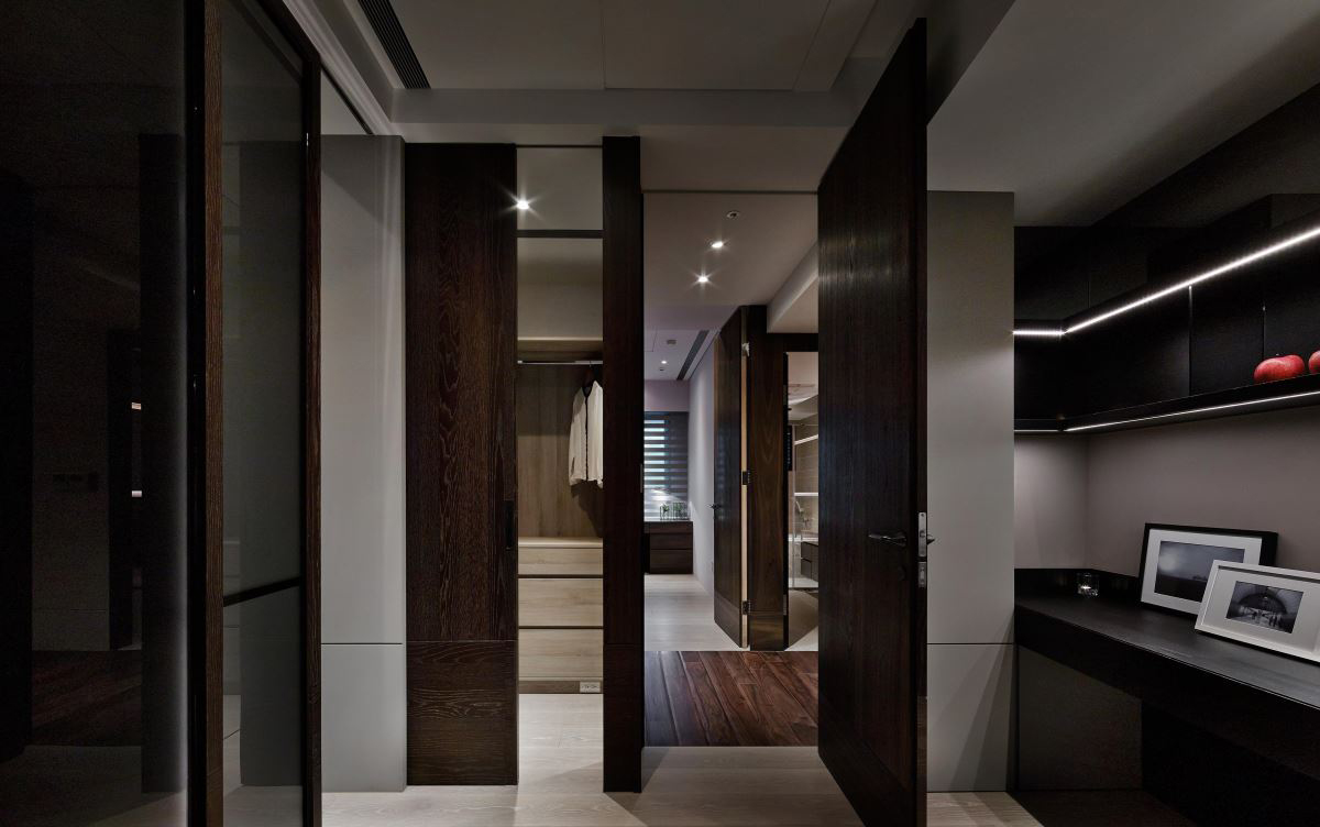 165m²现代艺术色彩住宅  大雄室内设计-15