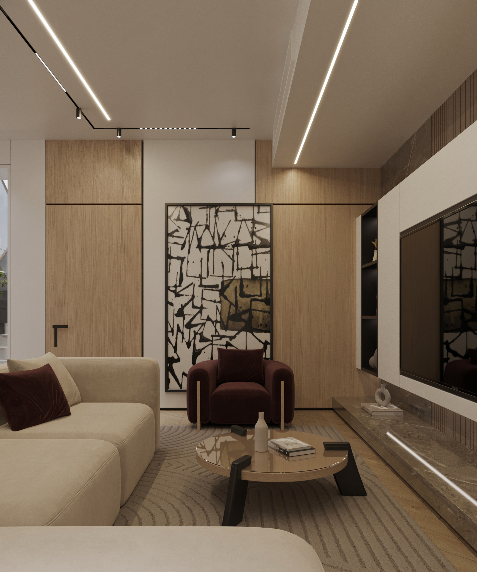 奢华·西高尔夫住宅丨埃及开罗丨MYS Architects-35