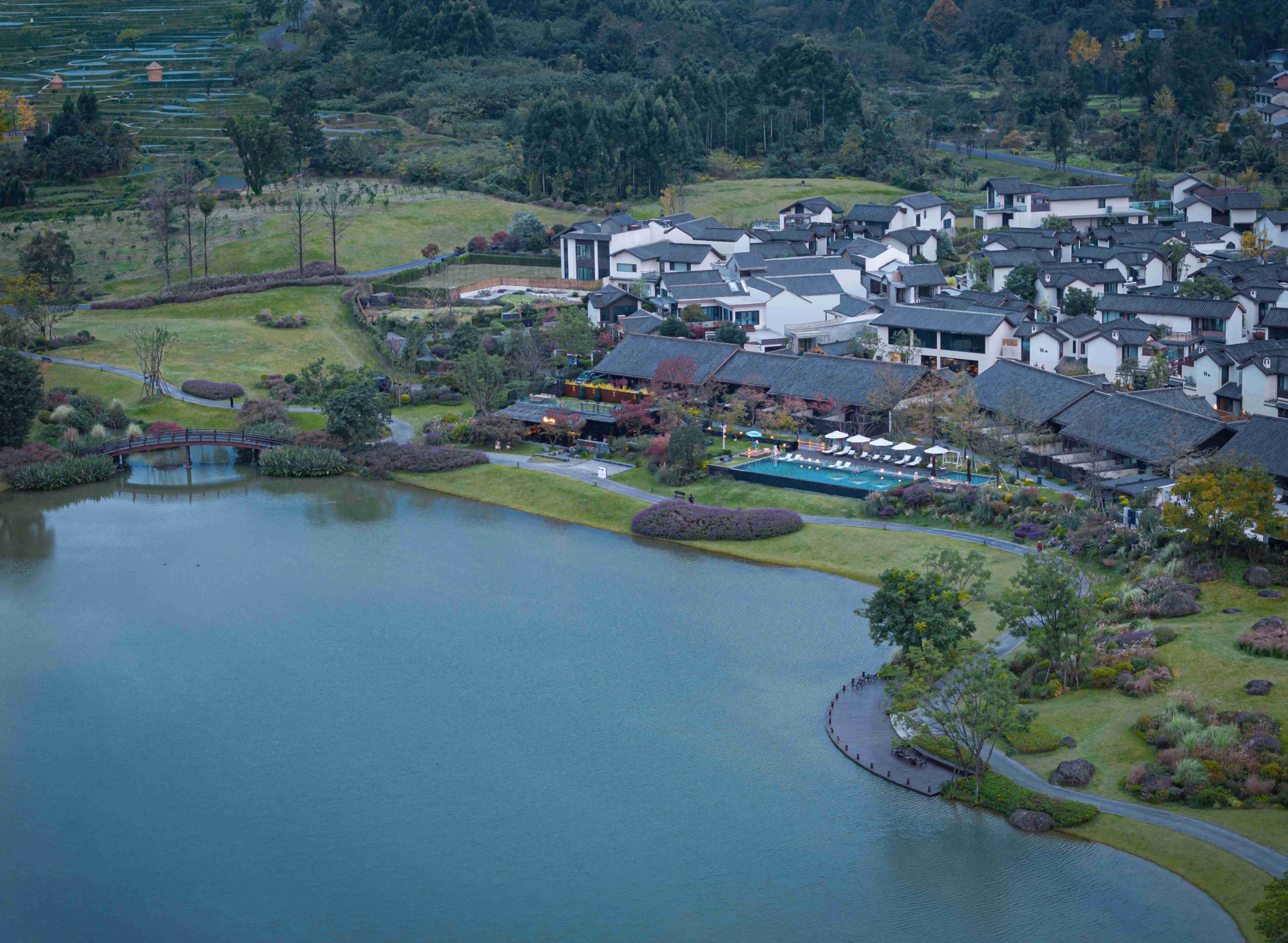 峨眉山高桥里溯溪麓谷度假酒店丨中国眉山丨AF.d  奥凡设计-7