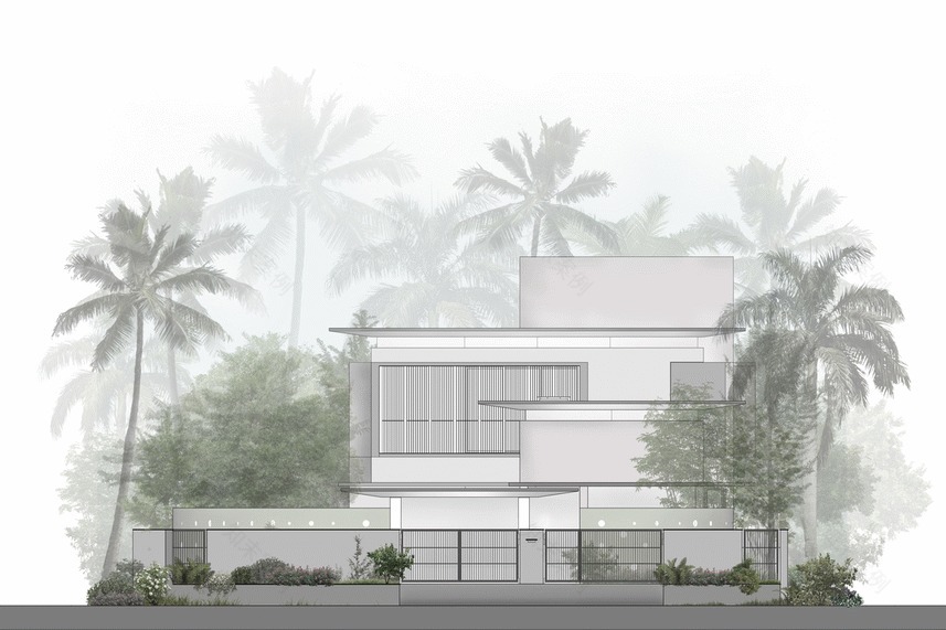 The Floating Parasol House LIJO.RENY.architects-55