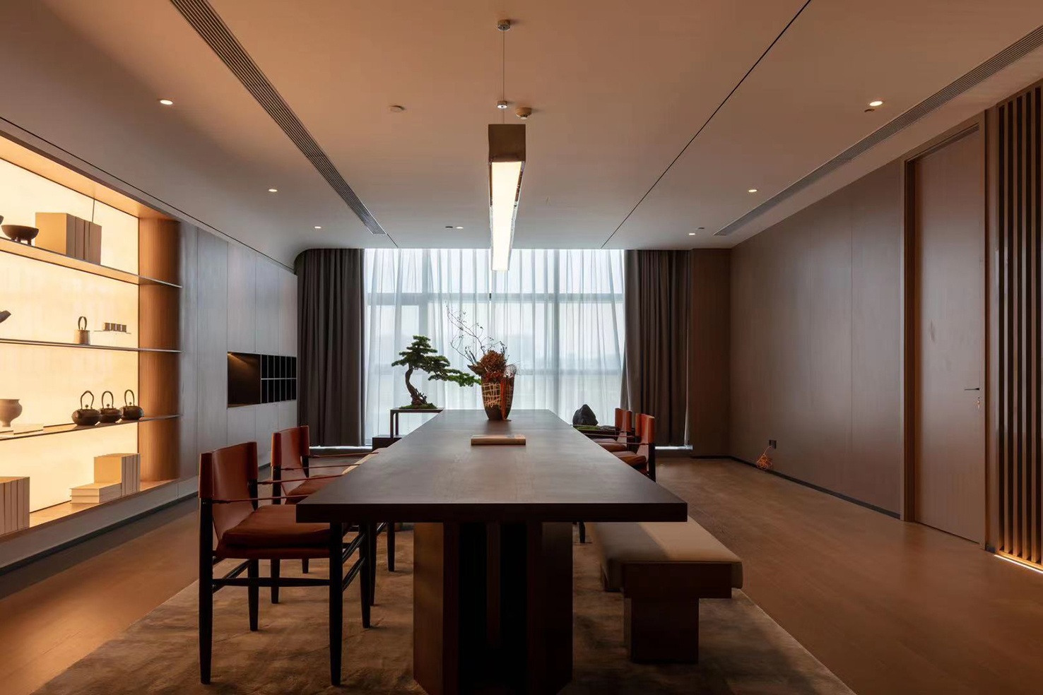 蓝天集团郑州龙湖金融岛办公空间丨中国郑州丨河南素颜软装设计有限公司-23