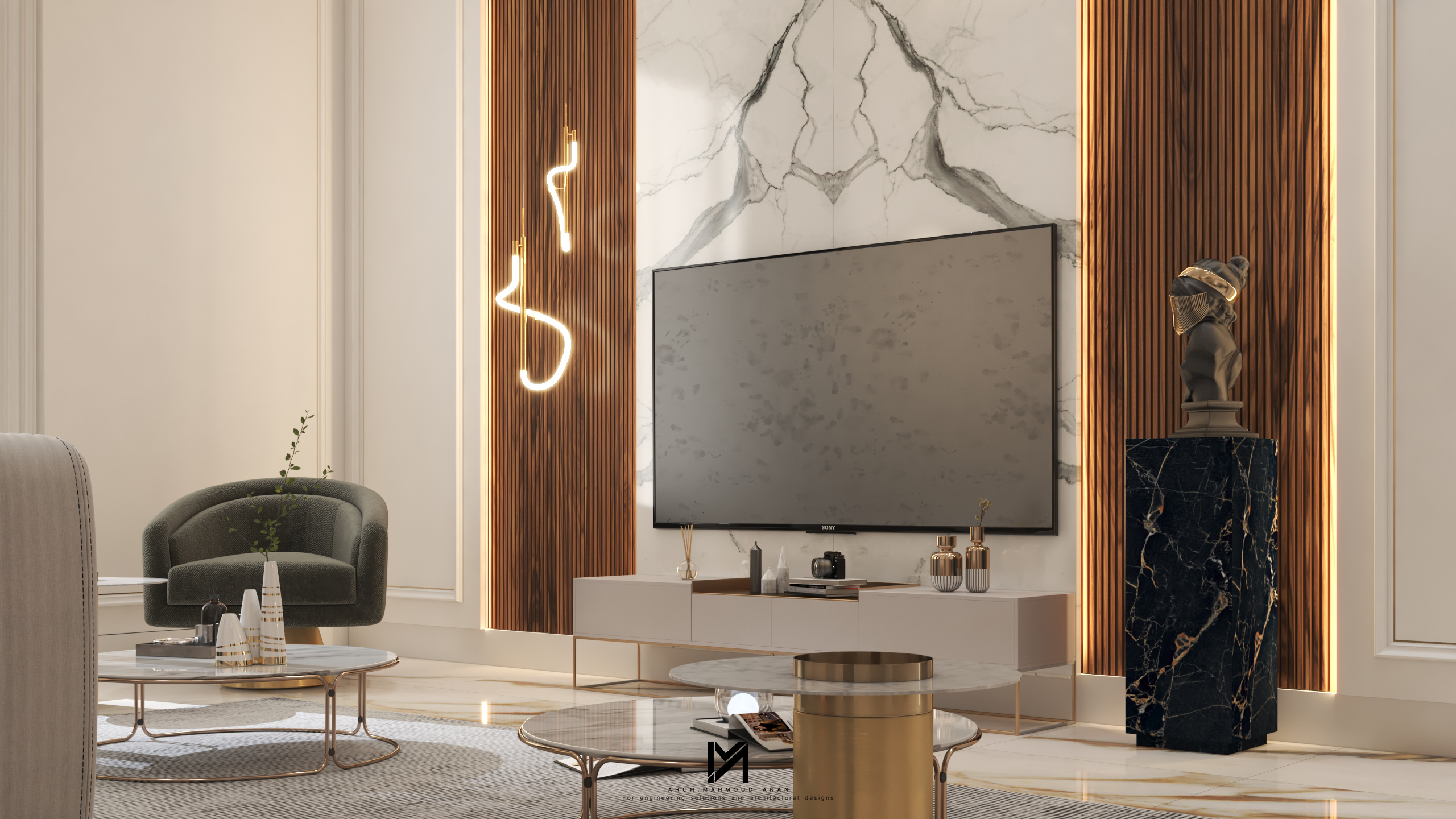 Modern living area - UAE-6