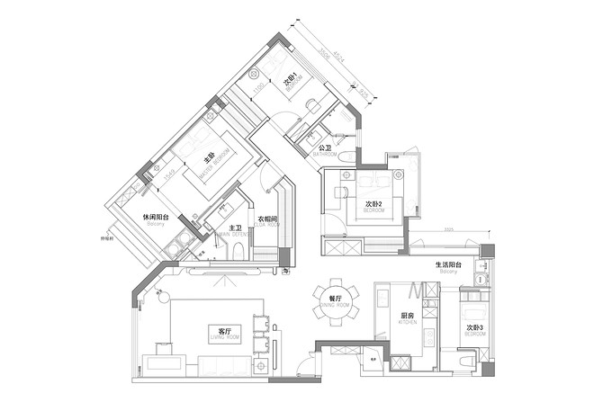 中旅国际 · 东方符号,雅致生活装修案例-15