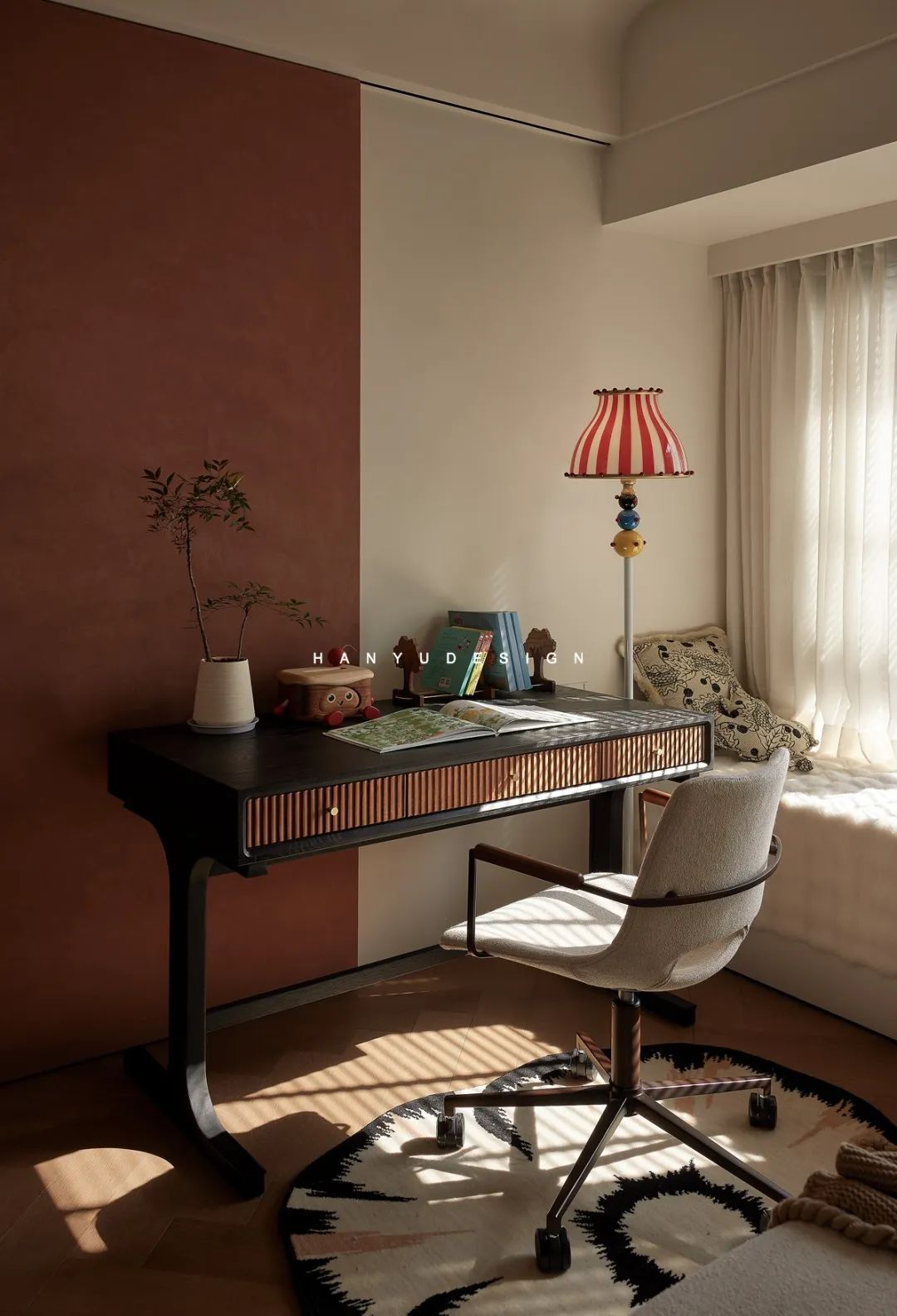 不要客厅,要“复古咖啡馆”！82㎡藏着家庭社交密码丨中国深圳丨深圳涵瑜室内设计-26