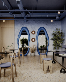 Burger Brand · Restaurant设计与渲染丨沙特阿拉伯