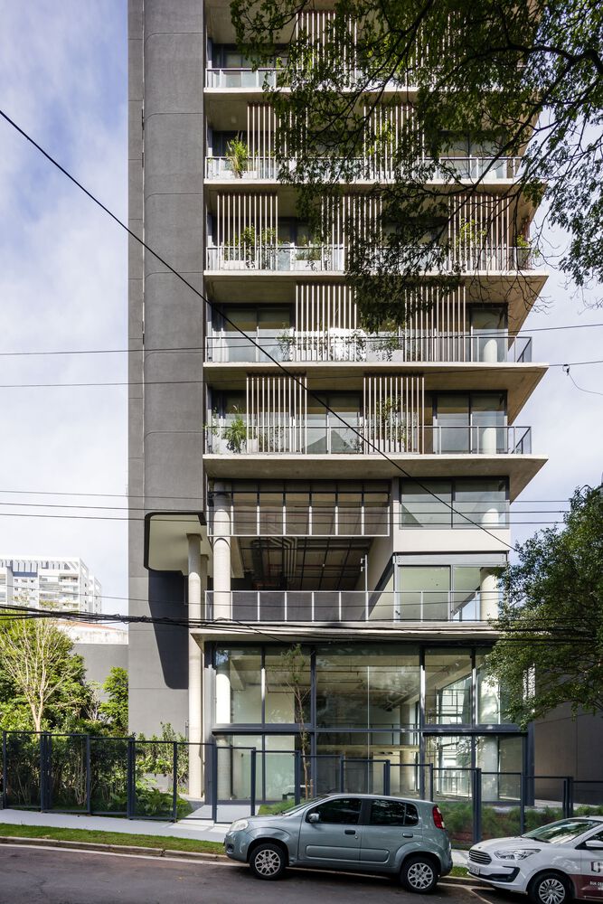 巴西 Vila Madalena 区 Harmonia 1250 建筑丨巴西圣保罗丨Triptyque-40