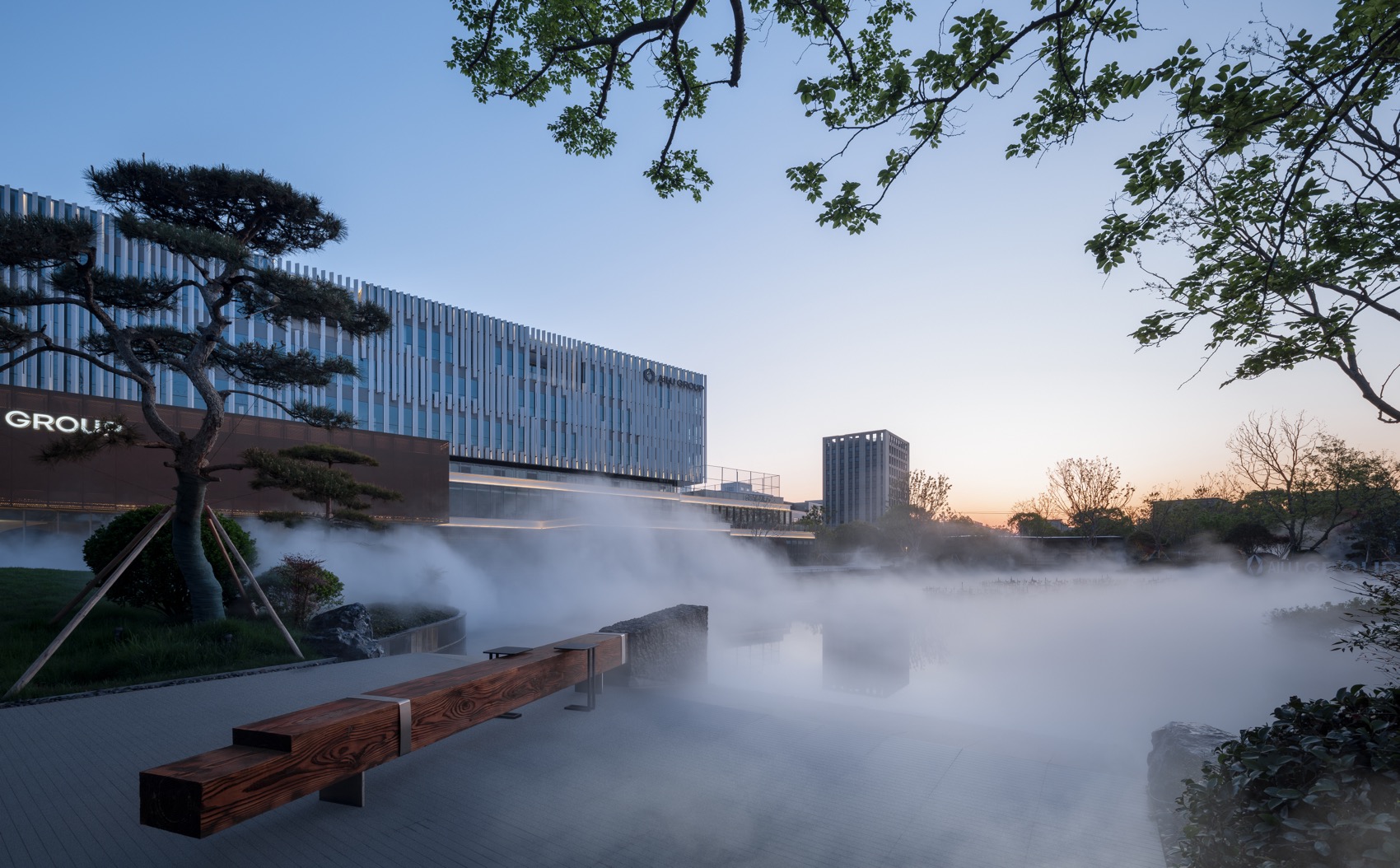 艾录集团总部园区丨中国上海丨建筑,施工图,室内,灯光,景观设计各有对应公司-9