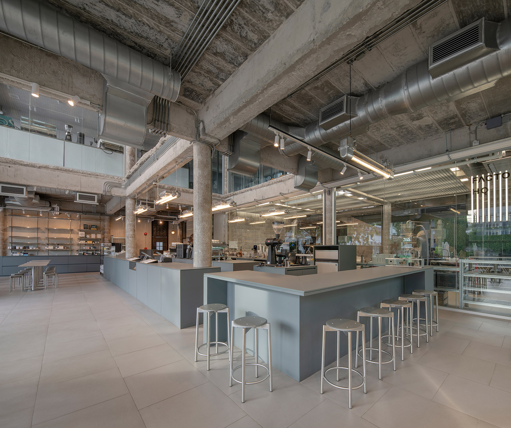 Factory HQ咖啡店及办公空间丨Taste Space Co.,Ltd.-31