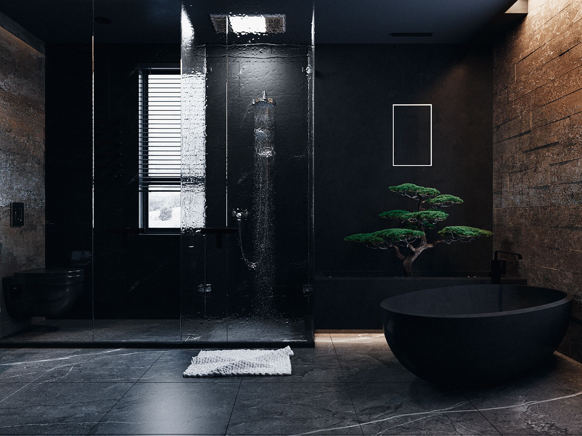 87.1㎡黑色系住宅设计  超酷！-15