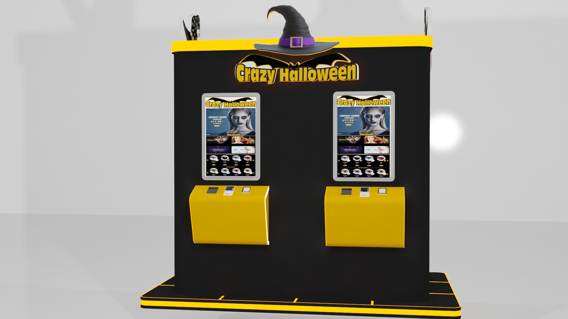 Crazy Halloween Lense Kiosk-1