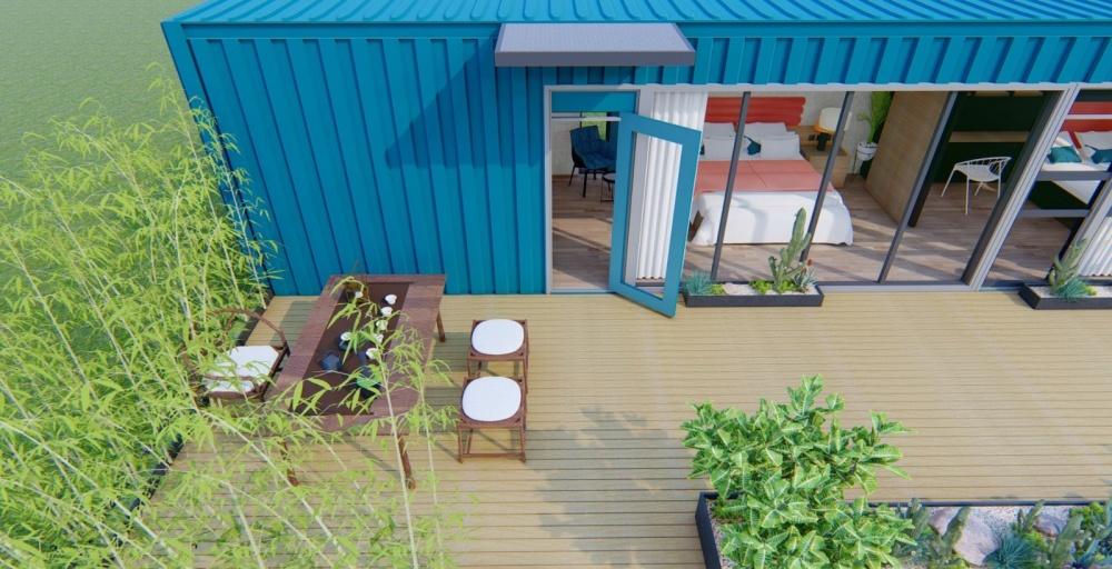 
集装箱景观样板 -2