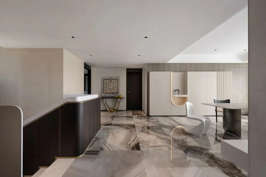 世茂摩天城1500㎡极简豪宅丨中国泉州丨磐之石设计（厦门）-81