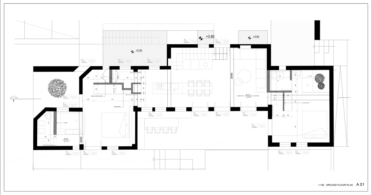 围绕恢复建筑和自然地形关系展开的海边民宿设计丨戈者设计-16