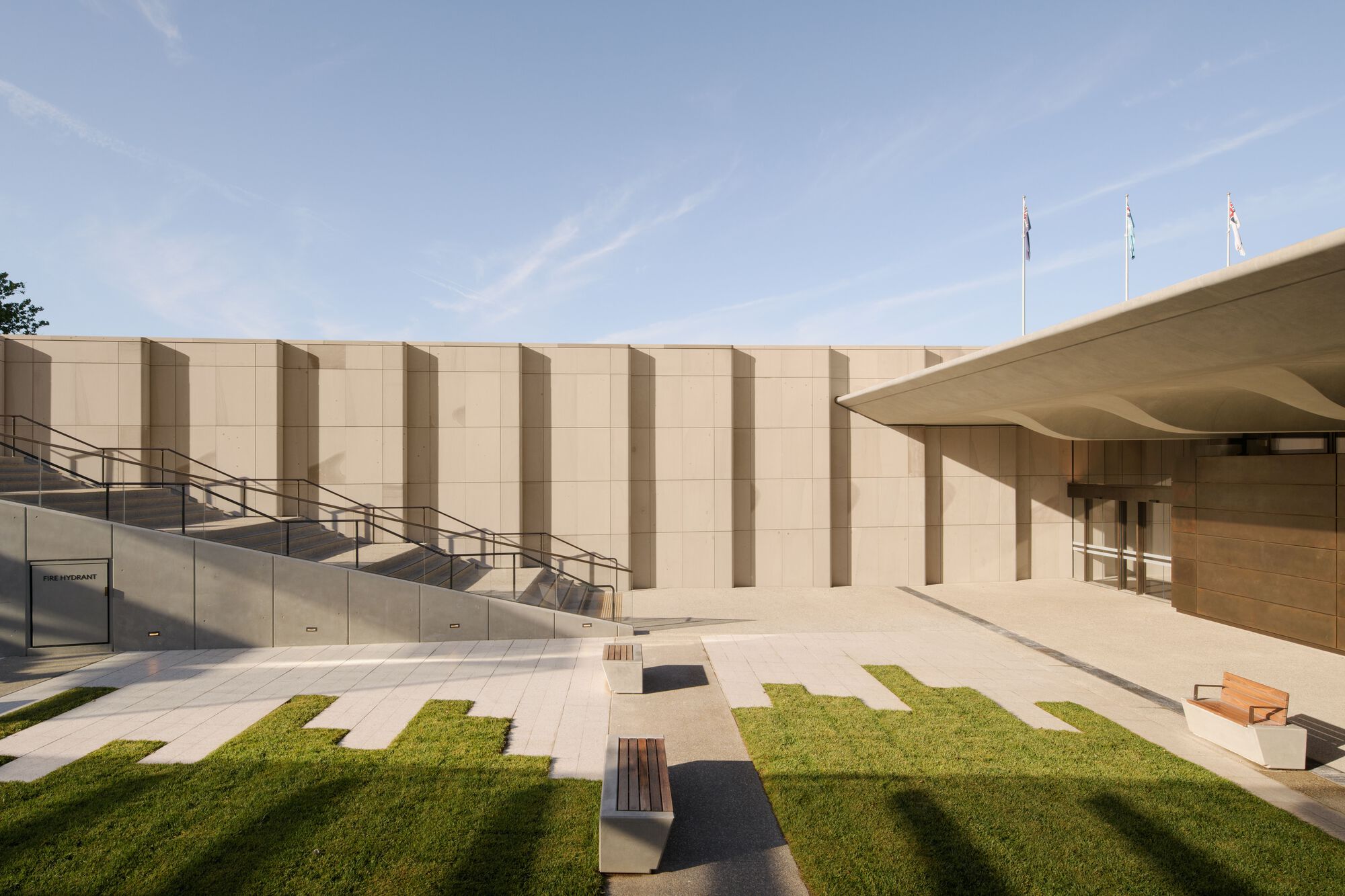 Australian War Memorial Southern Entrance and Parade Ground丨Studio.SC-17