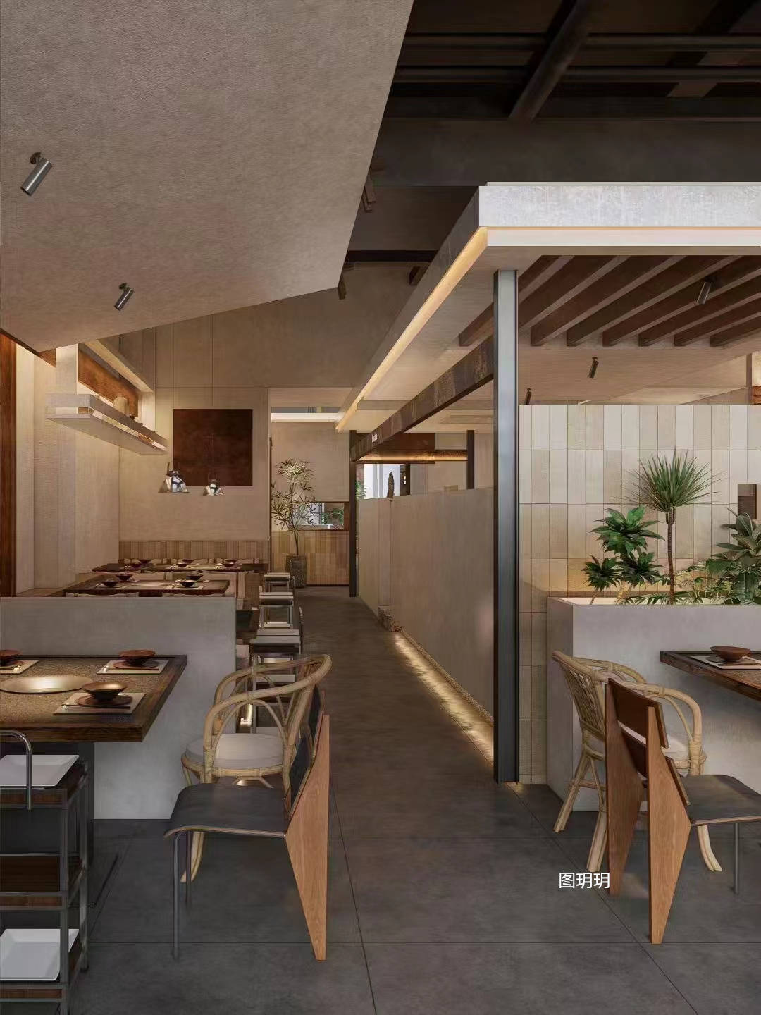 山野系餐饮空间 -1