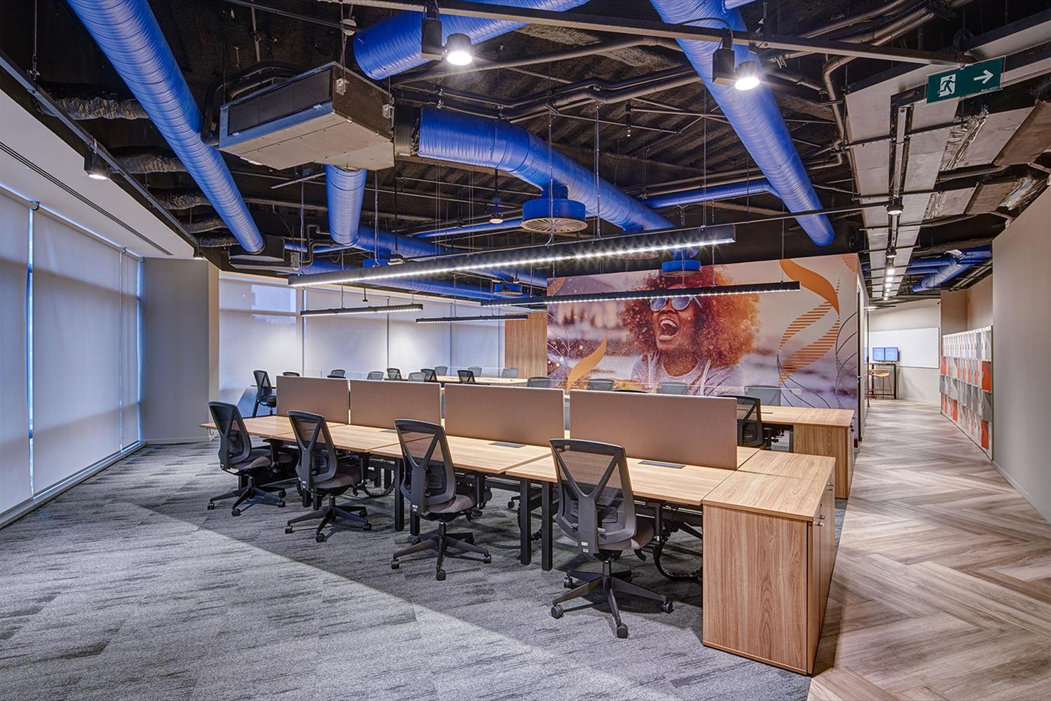 Unilever Brasil 办公室 | 现代木质设计，打造高效办公空间-19