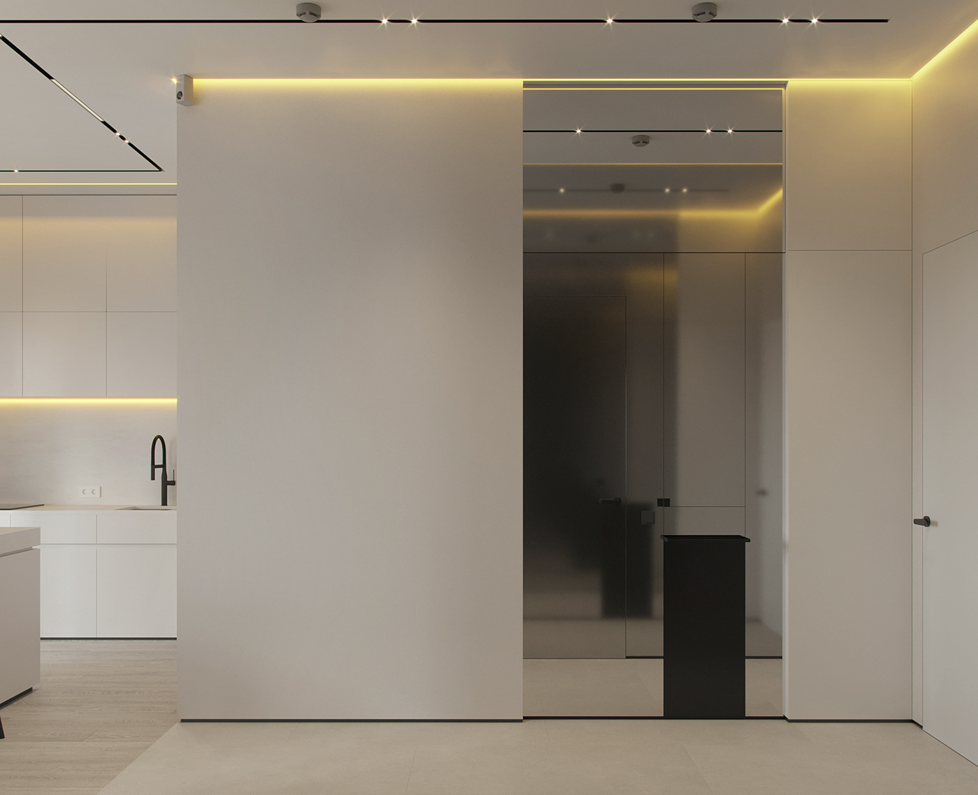 81平 现代简约小空间设计-10