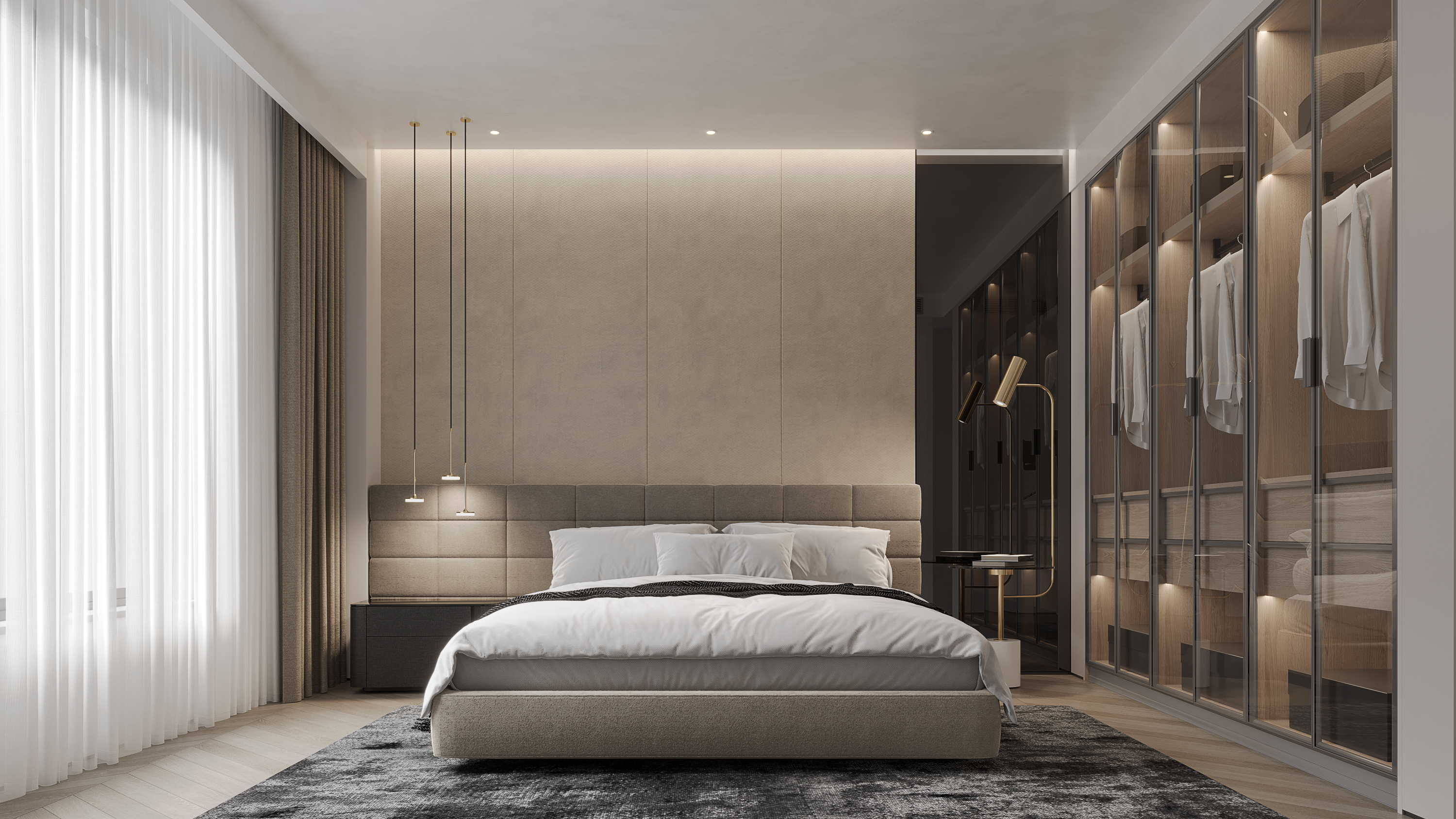 家装大平层奶油风-15