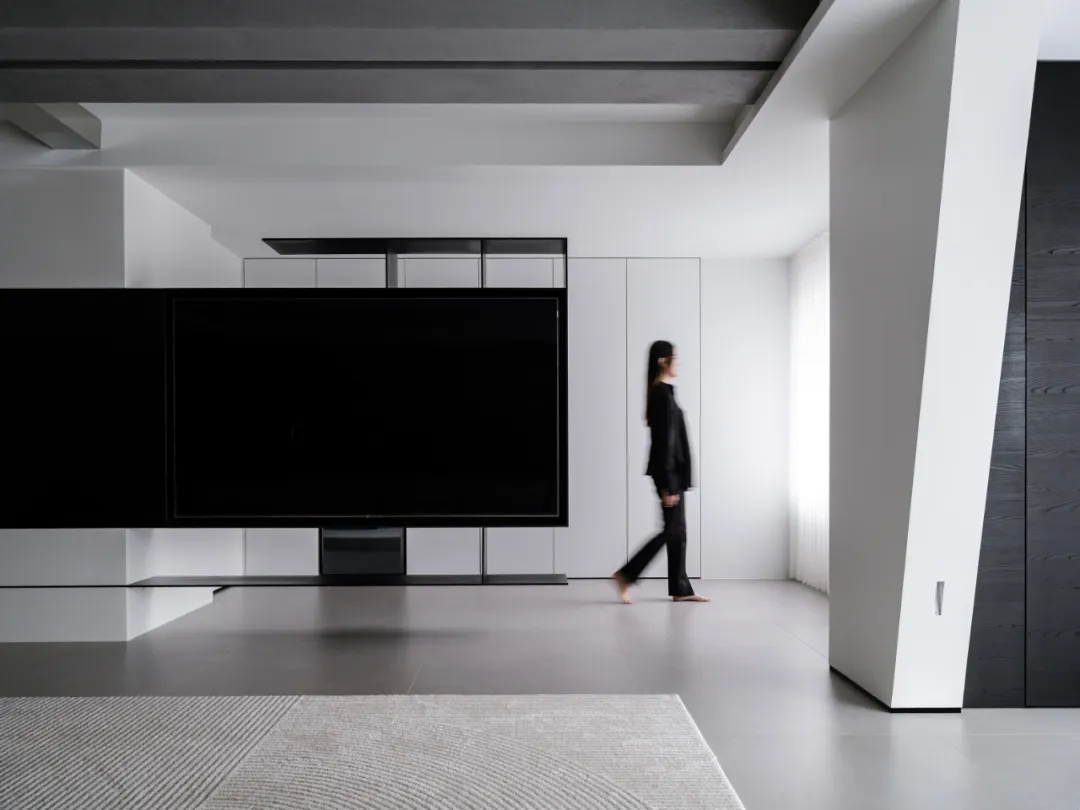 140㎡素墨写意，极致的黑白美学现场-44