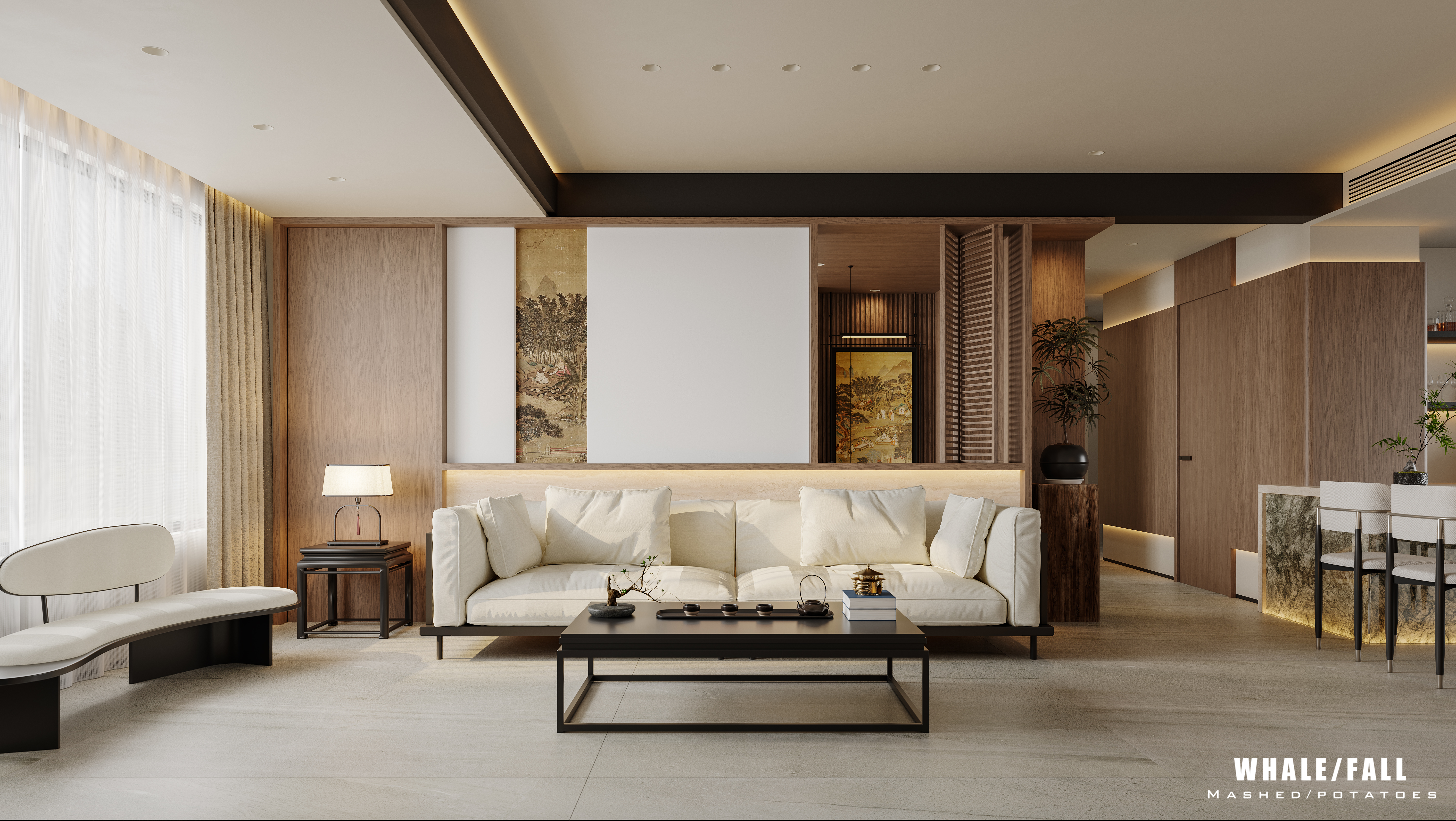 新中式美学茶室-16