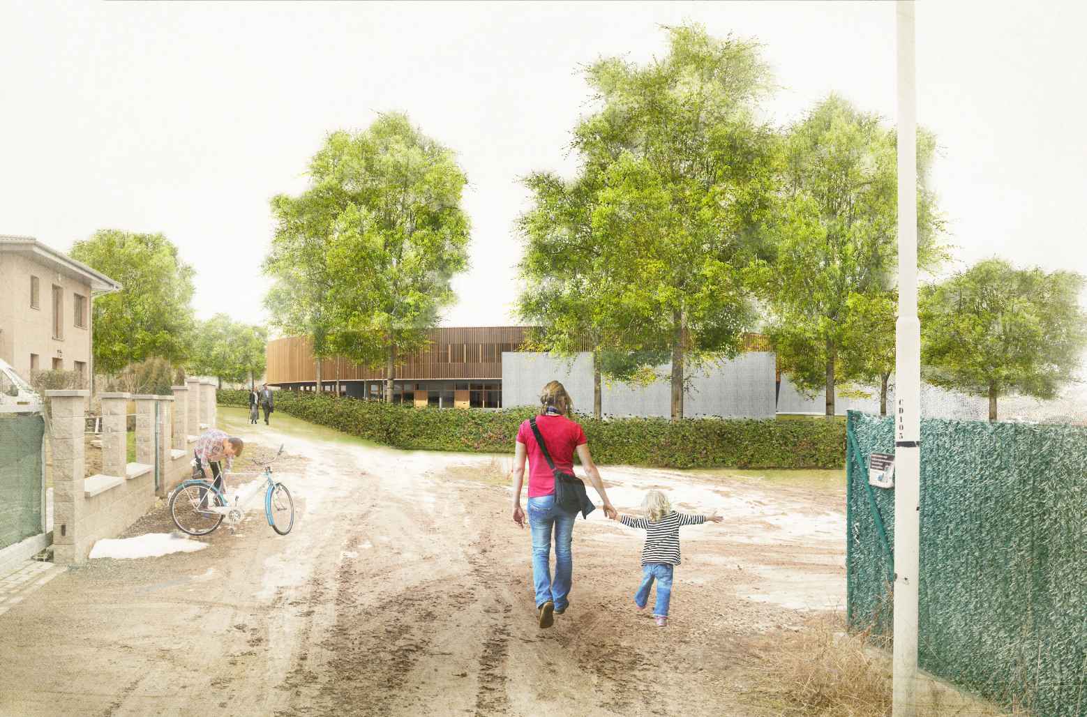 Chýně新学校建筑竞赛方案丨Martin Rosa,Jakub Popela,Kamil Mrva-22