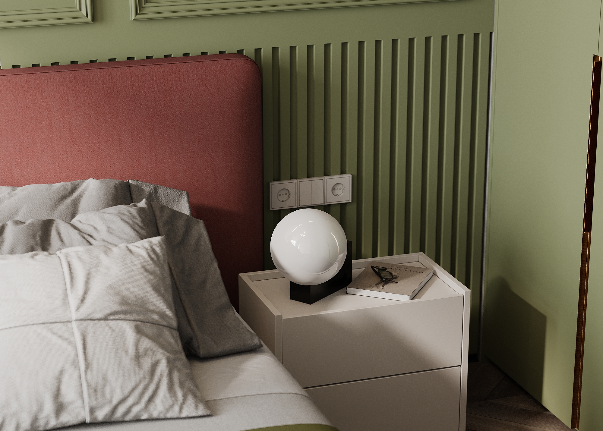 ZHK“银泉”公寓室内设计丨乌克兰哈尔科夫-20