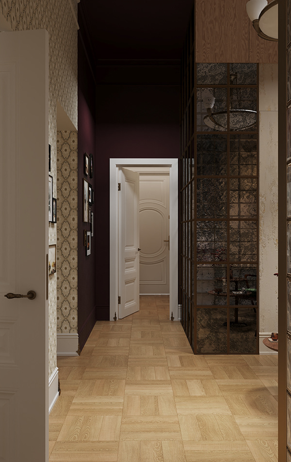 圣彼得堡115平米公寓设计项目丨俄罗斯圣彼得堡-11