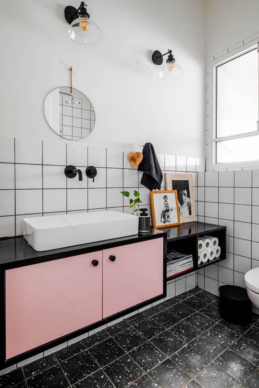 工业风姐妹合住双户住宅设计丨室内设计师雅艾尔·戈尔比茨-76