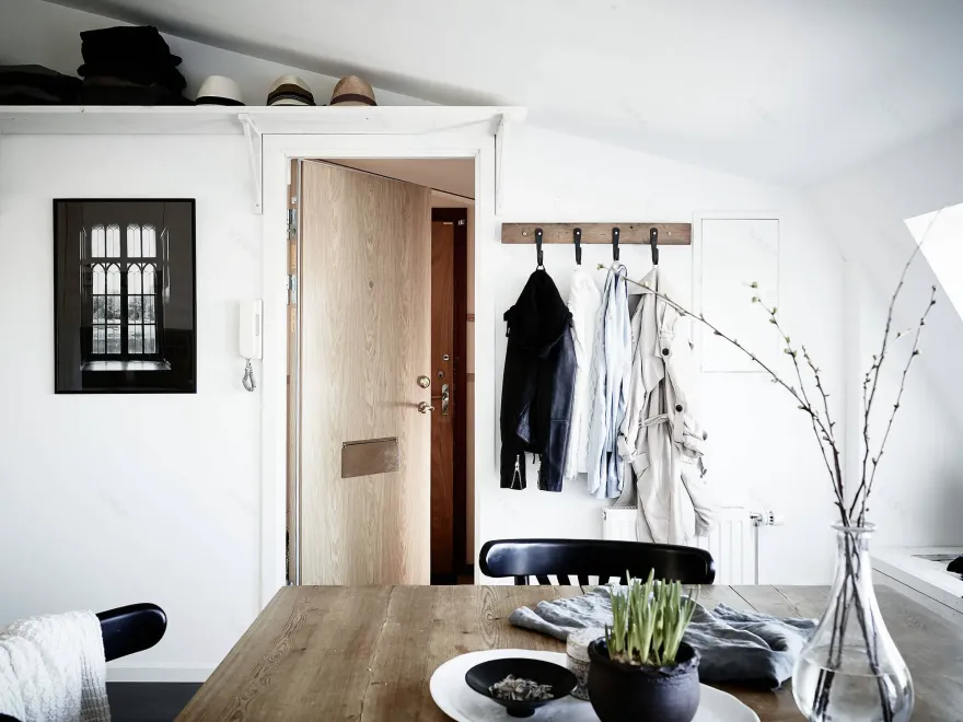 瑞典极简公寓 | 工作生活一体化-22