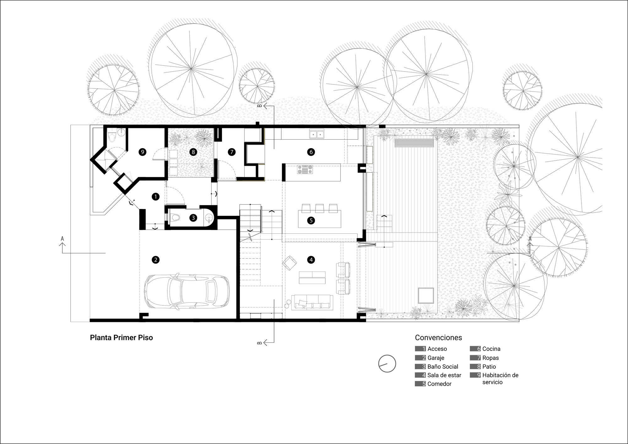Casa P· Colina 住宅项目丨哥伦比亚丨DARP  De Arquitectura y Paisaje-19