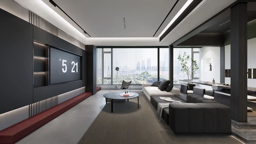 和樾府·岑寂与热烈丨中国广州丨广州简美设计-1