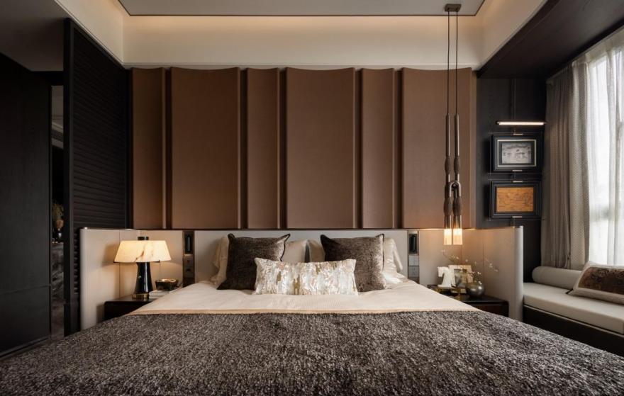 贵阳万科·未来溪地135㎡样板间丨中国贵阳丨软装GNU金秋设计,硬装深圳市梵一舍室内装饰设计-21