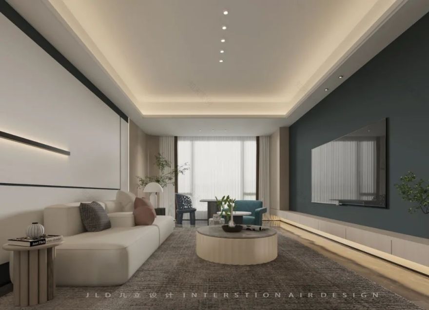 北欧风清新之作 · 福建漳州室内设计案例丨中国漳州丨JLD 设计-9