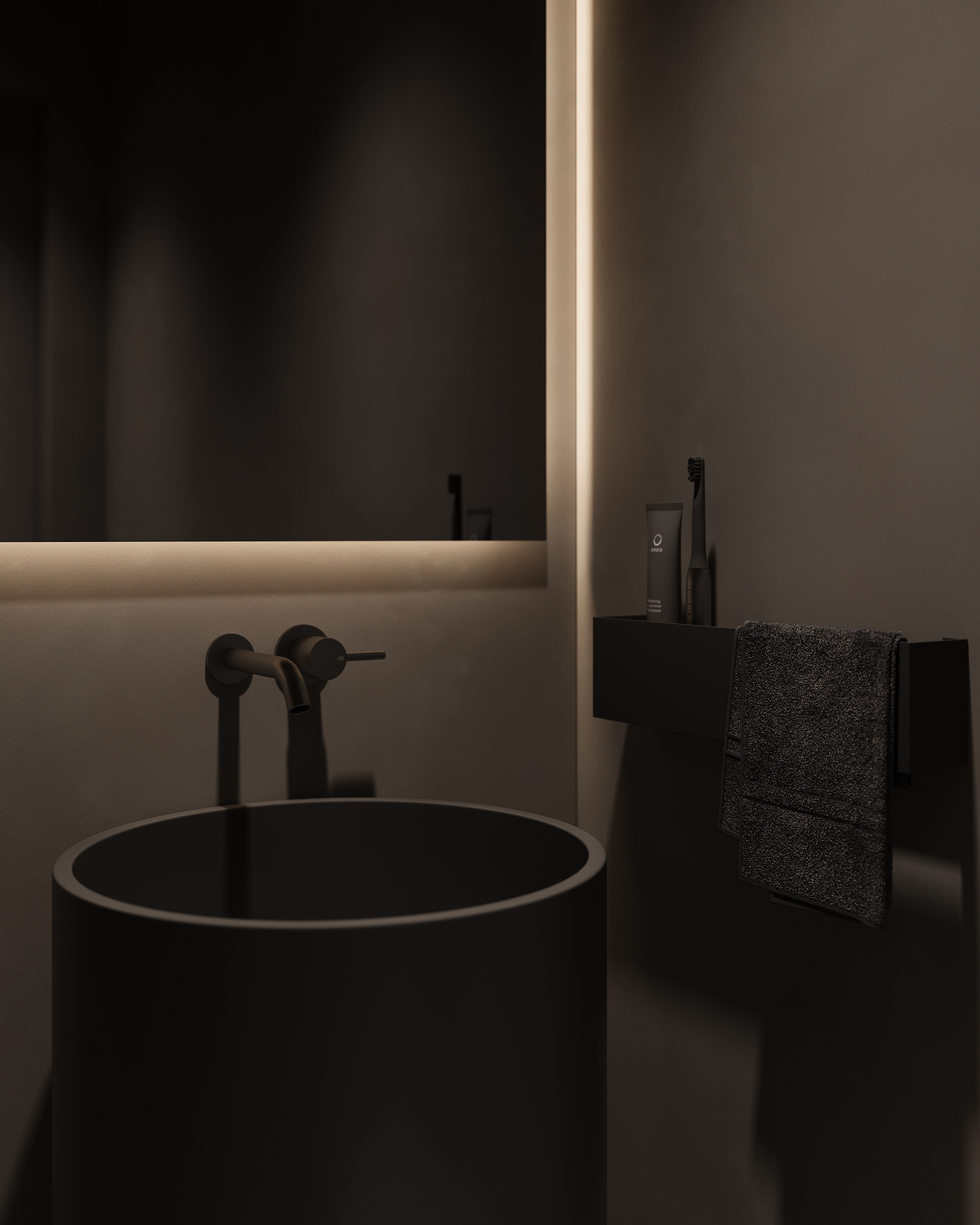 Dark Tones 公寓设计丨Mostdesigngroup-35