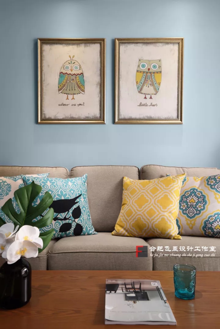 飞墨设计新作品 | 《童话镇》 | 96㎡地中海-32