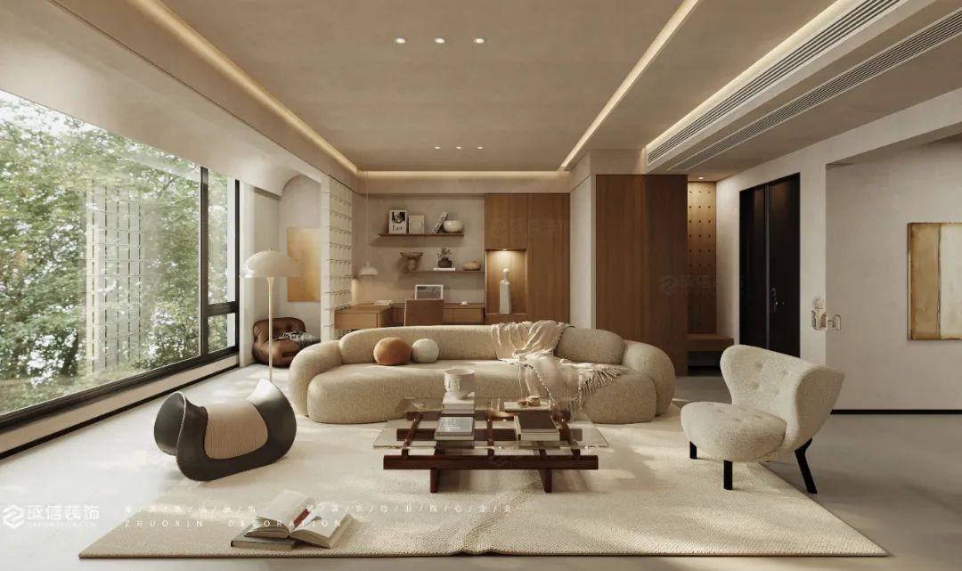 新山和悦轻侘寂风格家居设计丨中国重庆丨唐苏雅-8