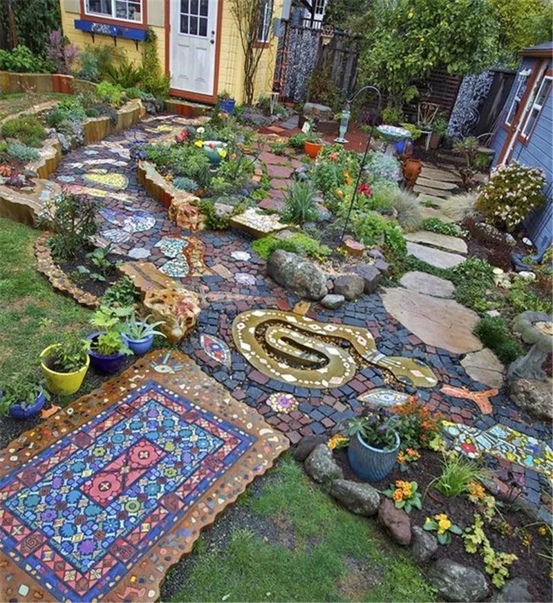 庭院铺装 8 大材料,打造个性化户外空间-65