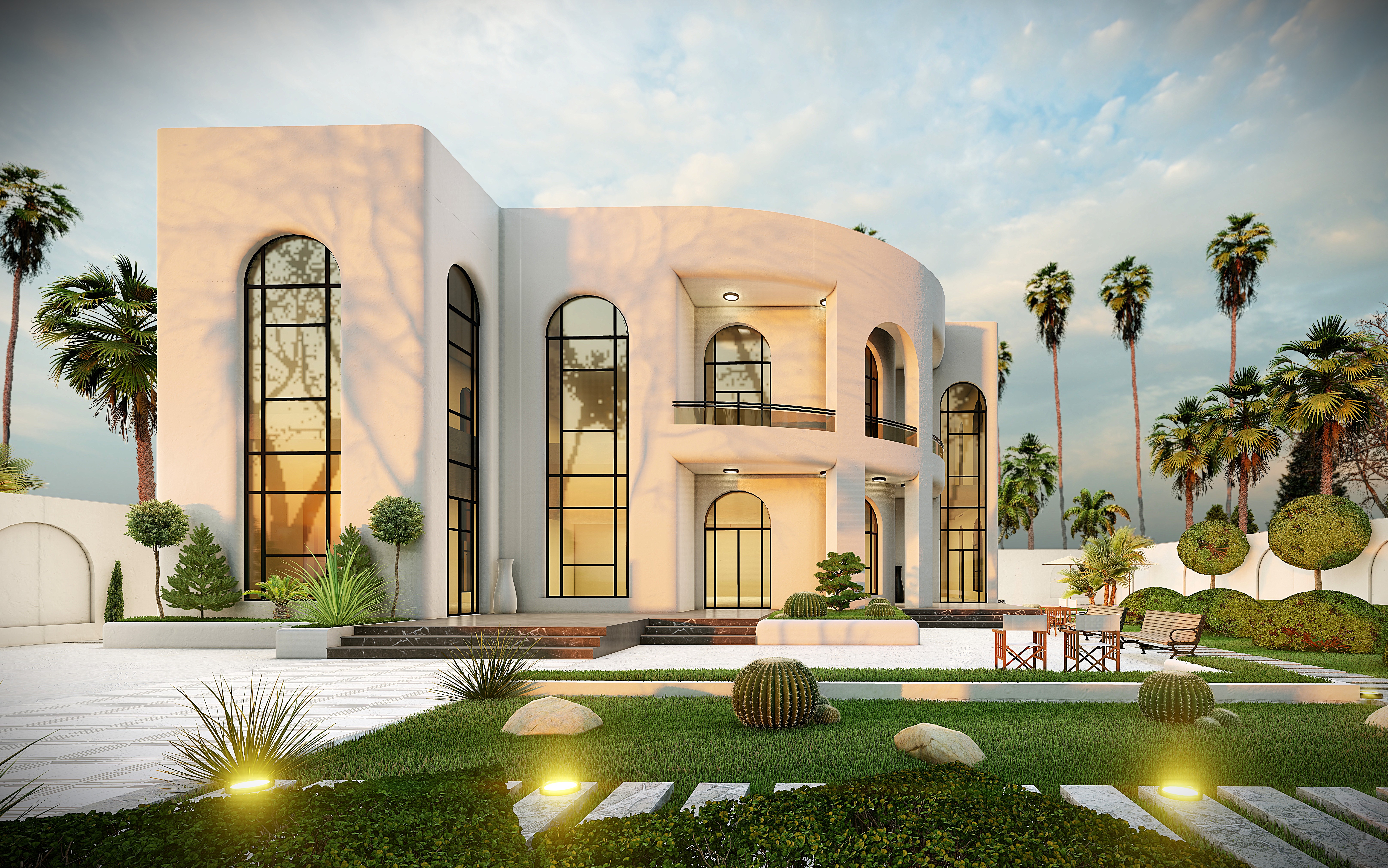 自建别墅丨阿联酋阿布扎比-45