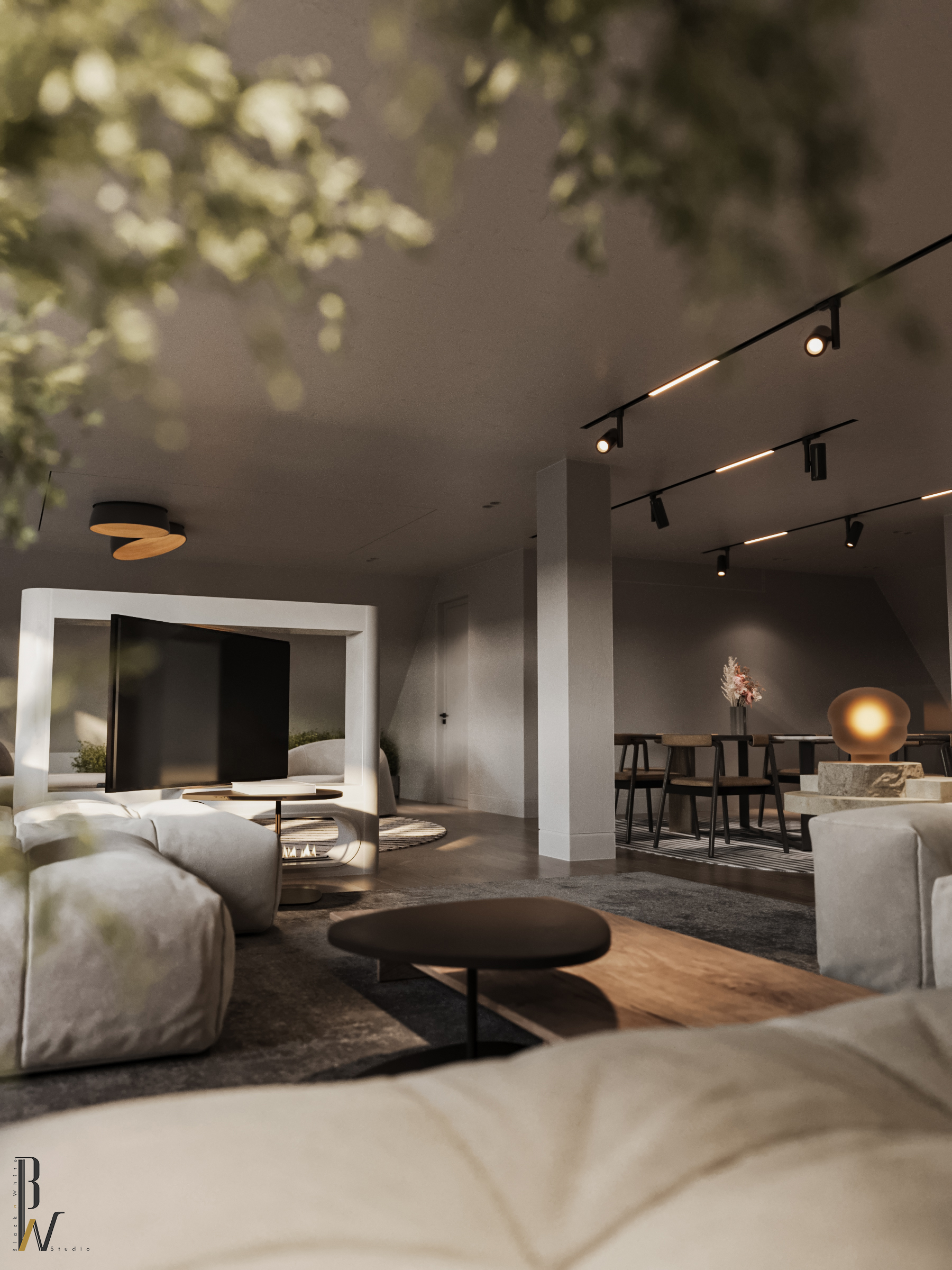 坡顶房屋居住区域丨英国曼彻斯特丨Black N White-25