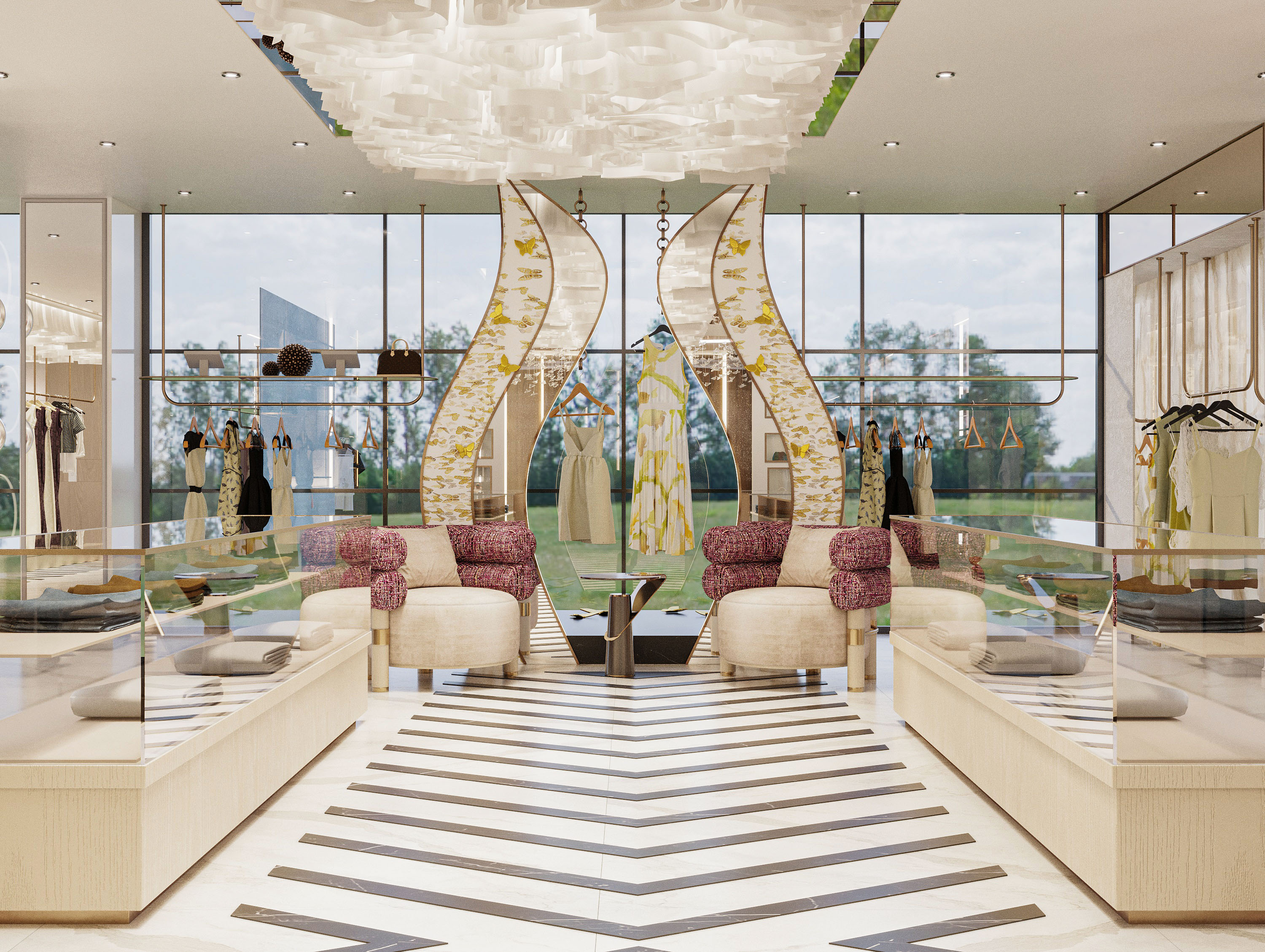 Women Clothıng Store 室内设计丨Dilan Demircigil-9