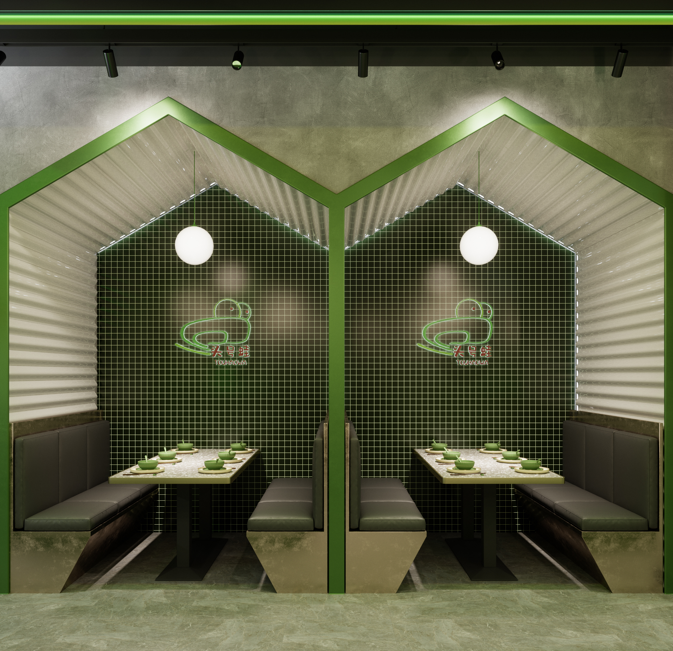 头号蛙丨餐饮店渲染-5